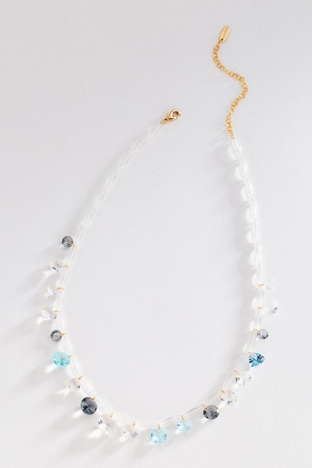Multi-Stone Beaded Necklace #1