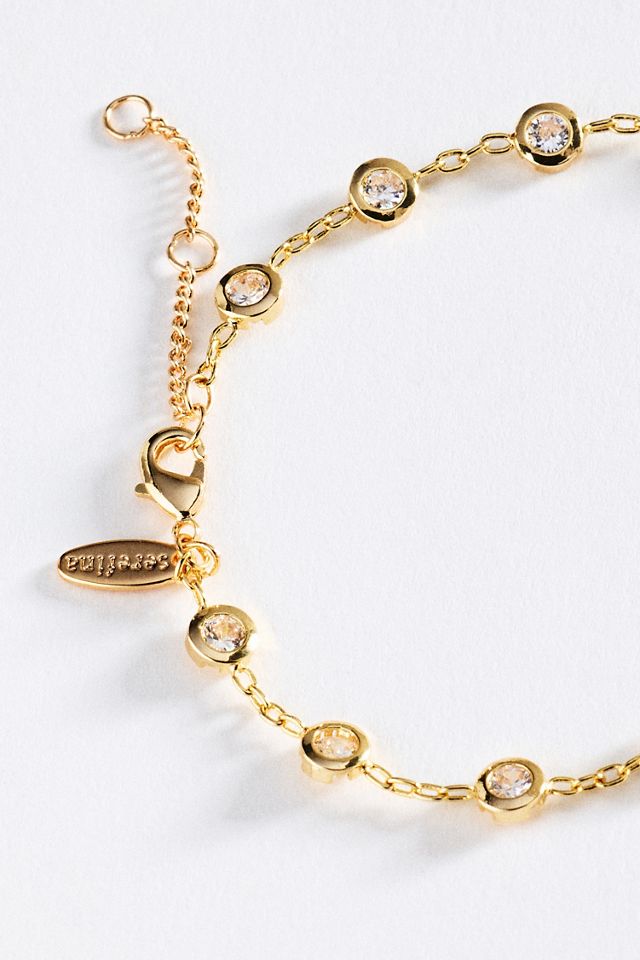 Besel Crystal Station Bracelet #1