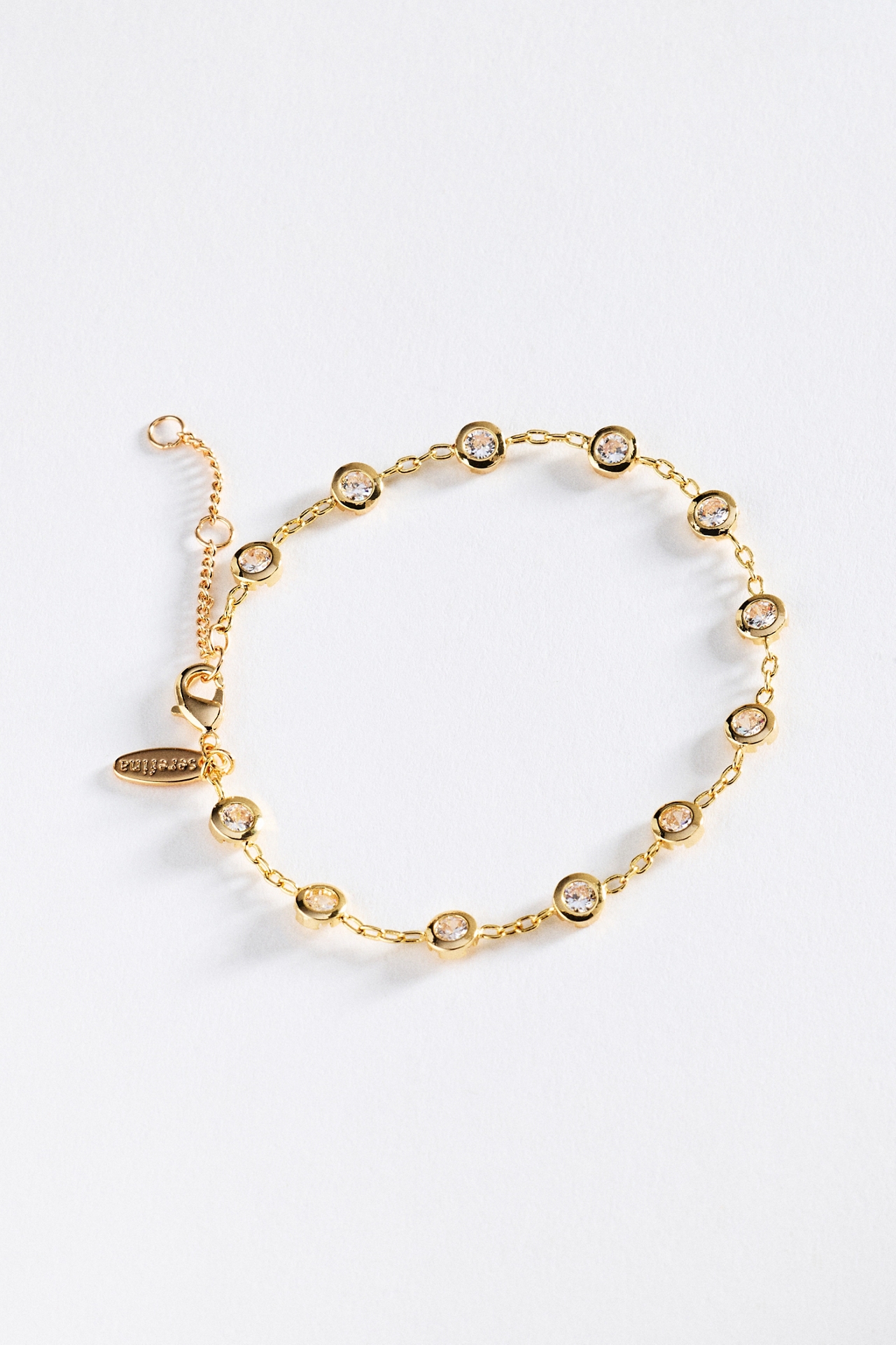 Besel Crystal Station Bracelet