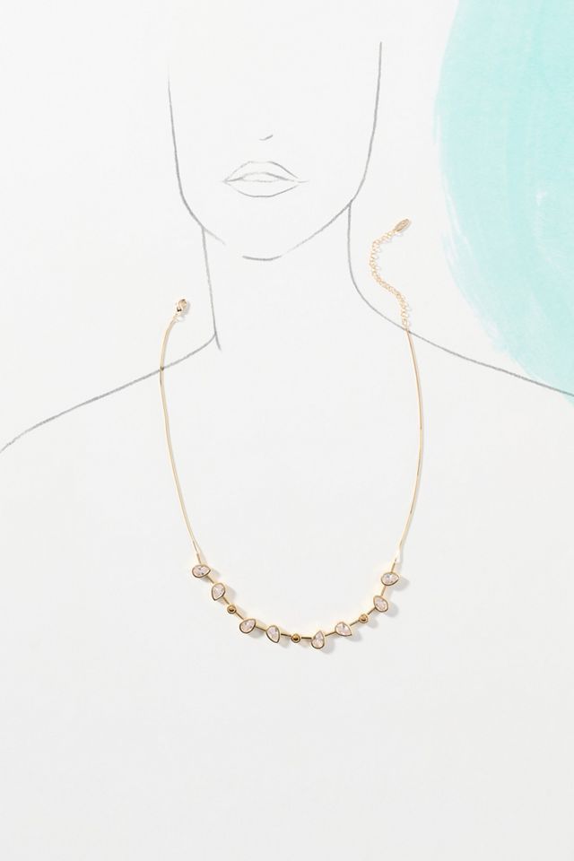 Mixed-Up Crystal Necklace #3