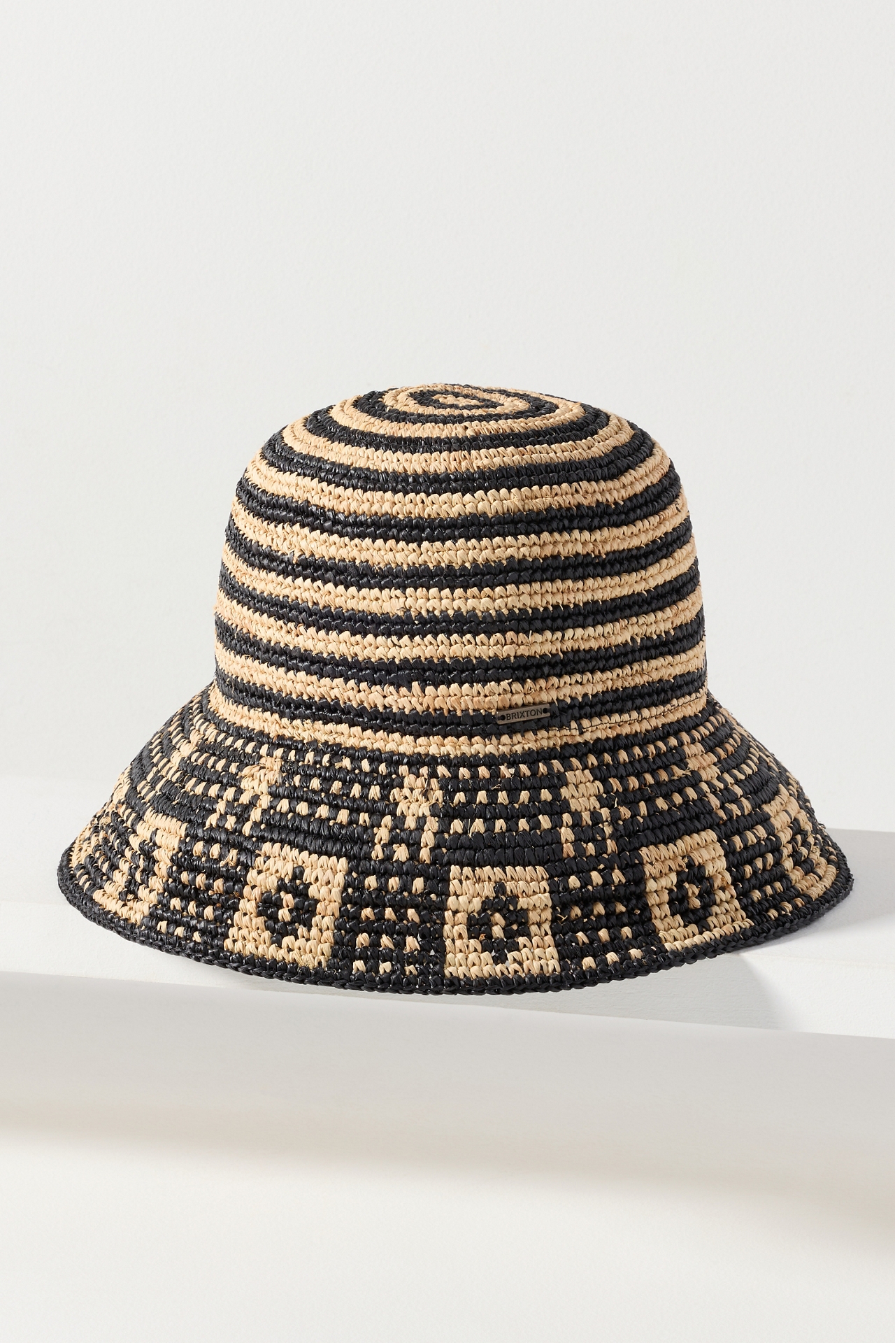 Brixton Packable Straw Bucket Hat