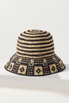 Brixton Packable Straw Bucket Hat