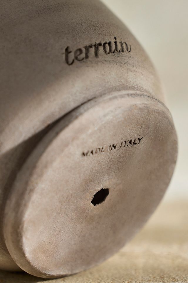 Grey Taper Galestro Pot #1