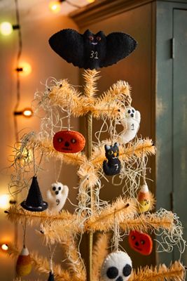 Halloween Icon Felt Ornaments, Set of 31