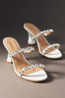 Vanina Diademe Heeled Sandals In White