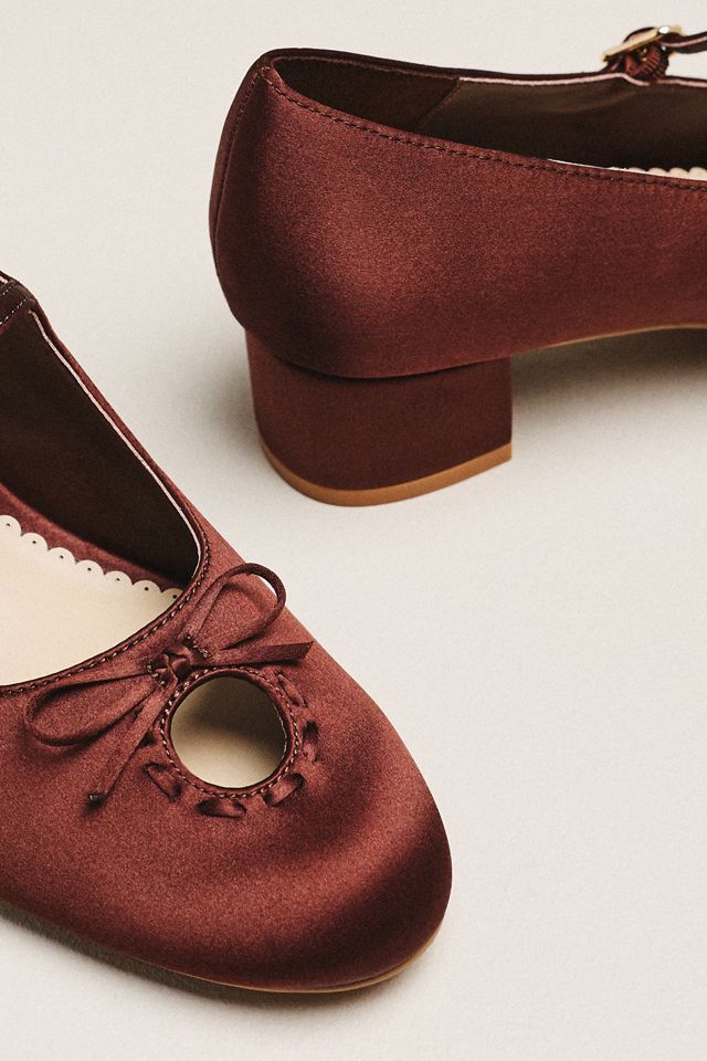 For Love & Lemons Annie Mary Jane Block Heels #2