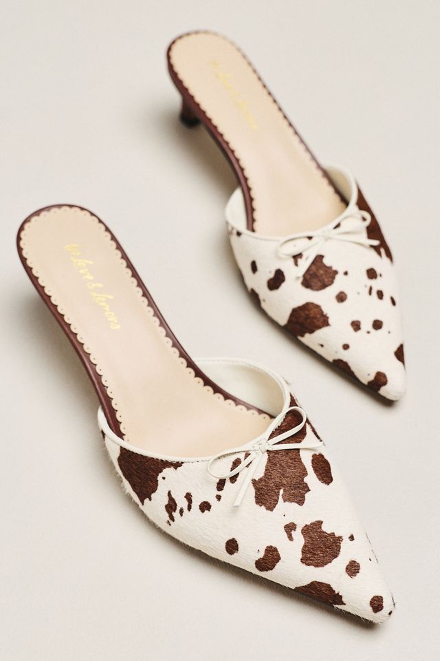 For Love & Lemons Dakota Mules #1