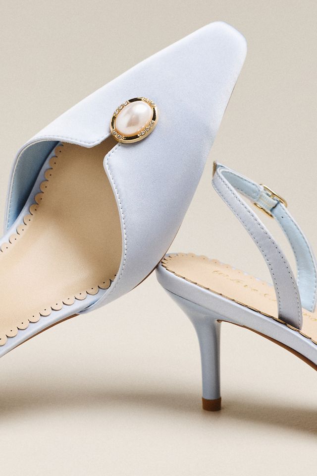 For Love & Lemons Carol Slingback Heels #2