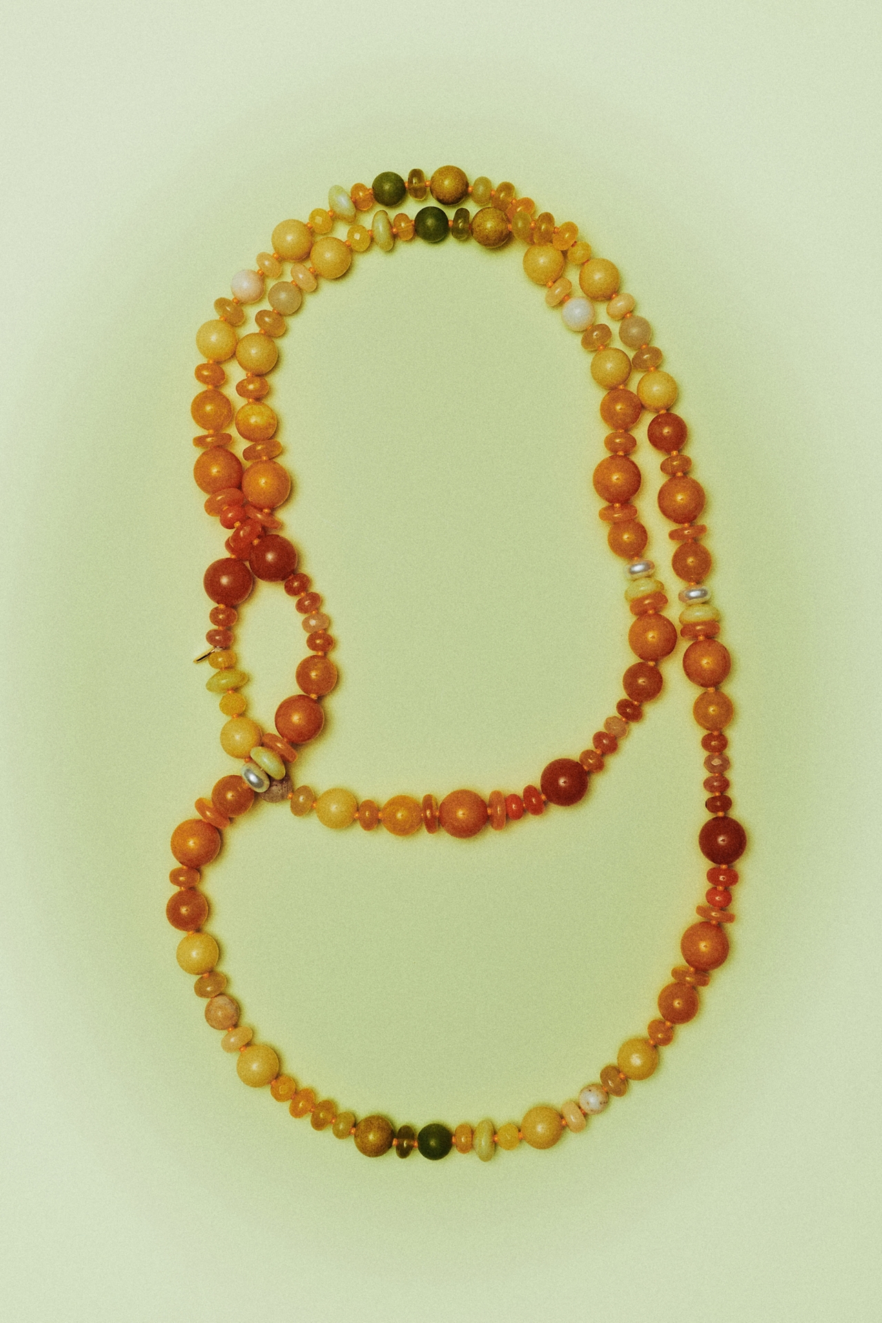 Multi-Color Beaded Necklace