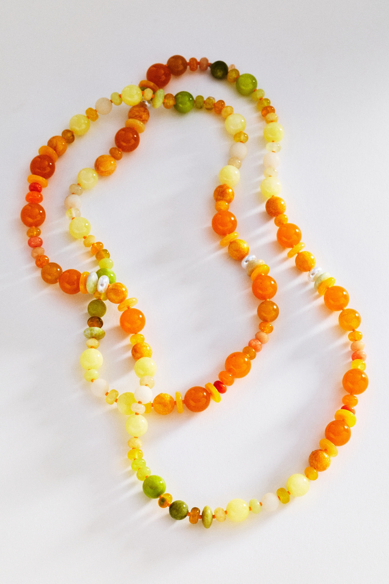 Multi-Color Beaded Necklace