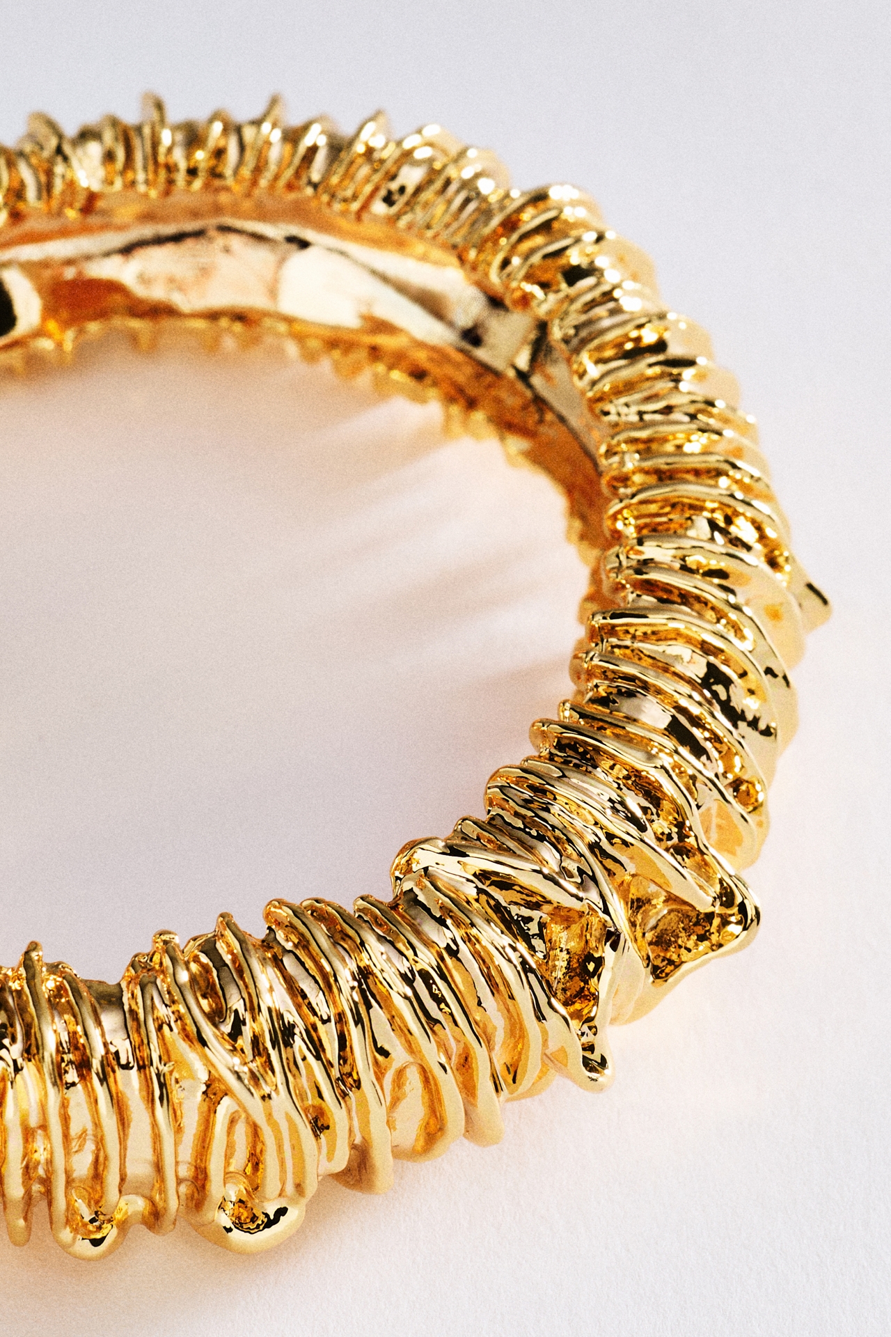 Textured Statement Bracelet
