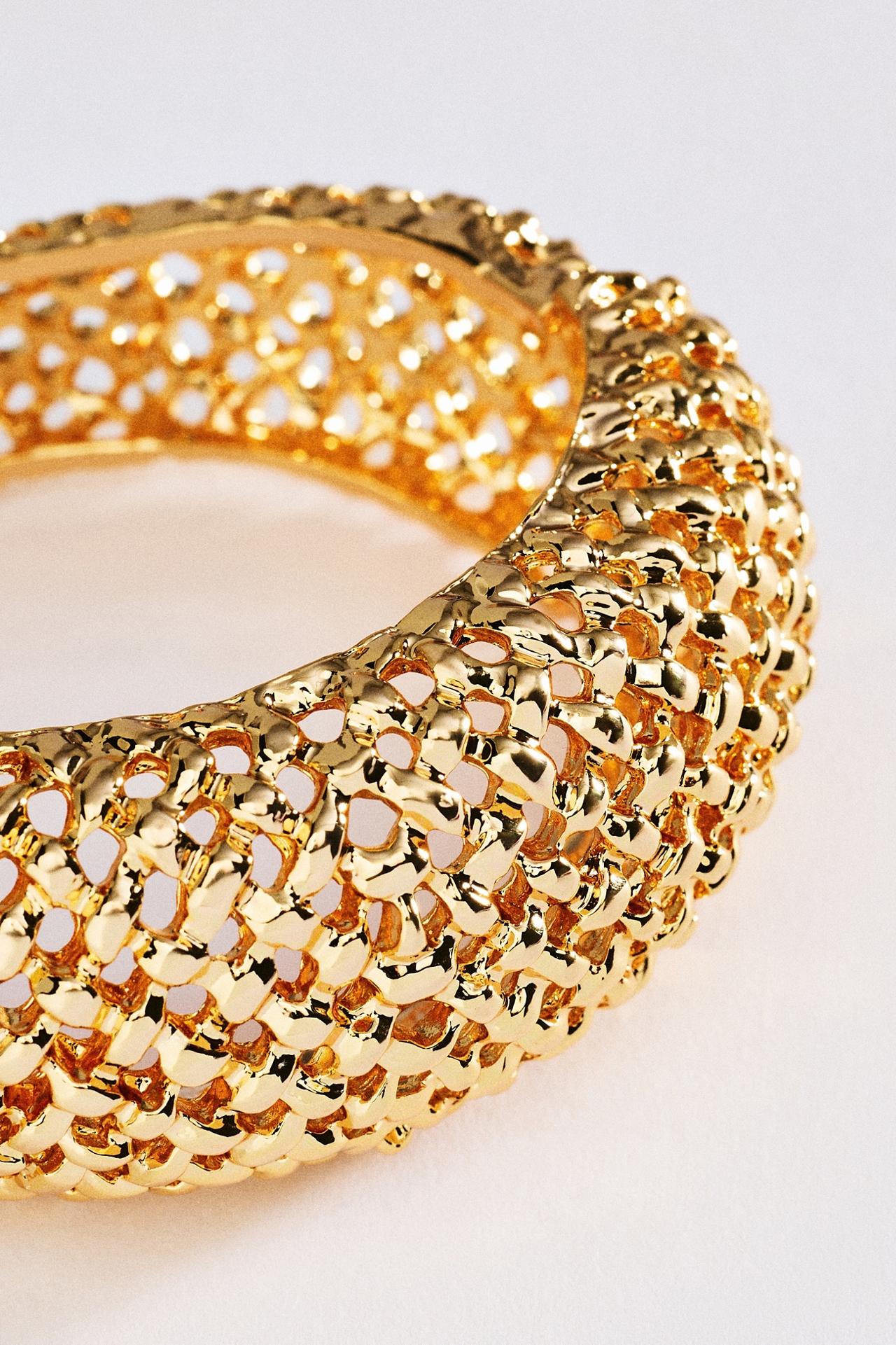 Netted Hinge Bangle