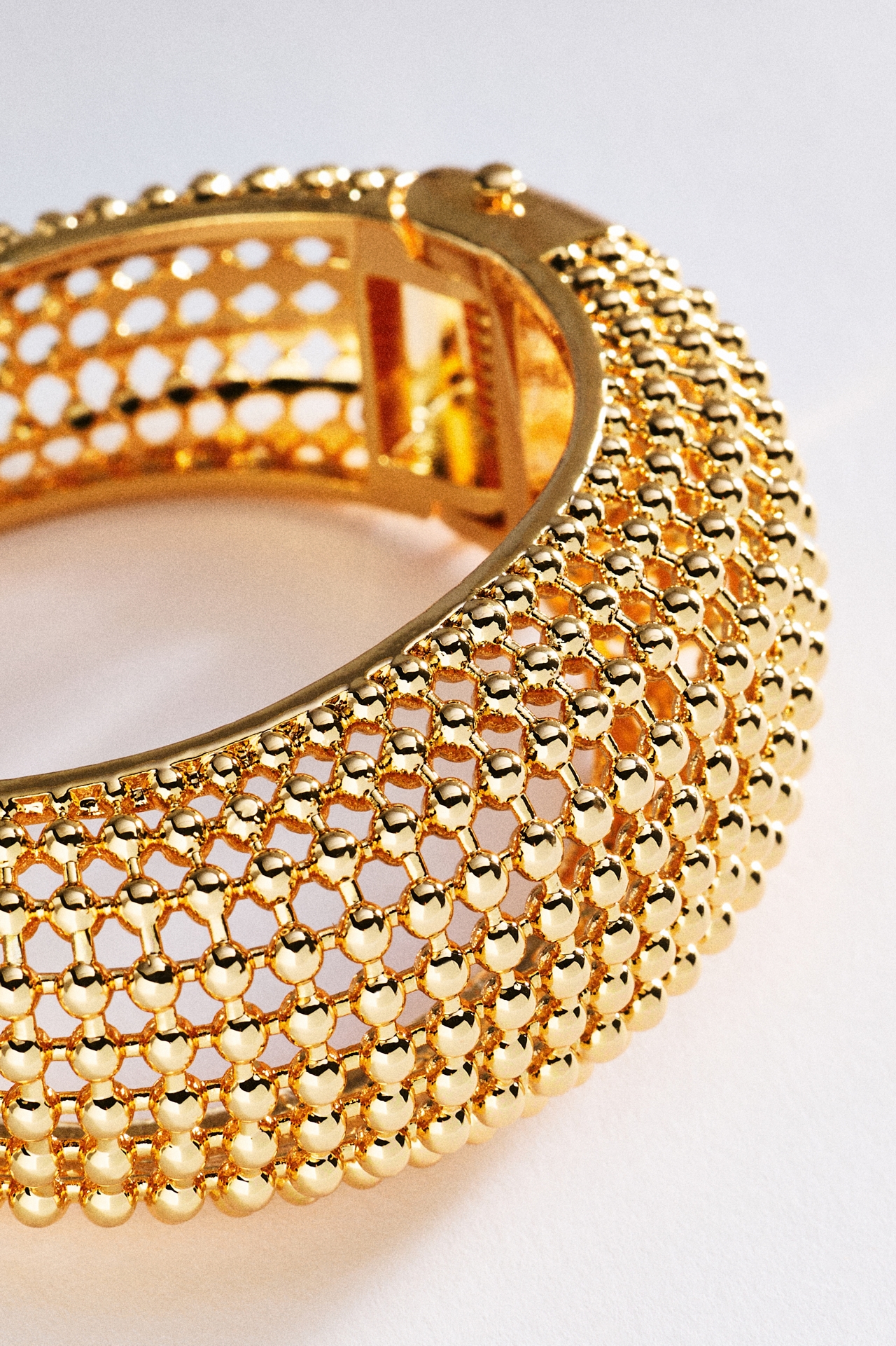 Statement Hinge Bangle