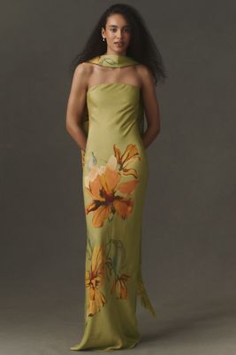 Rococo Sand Strapless Maxi Dress