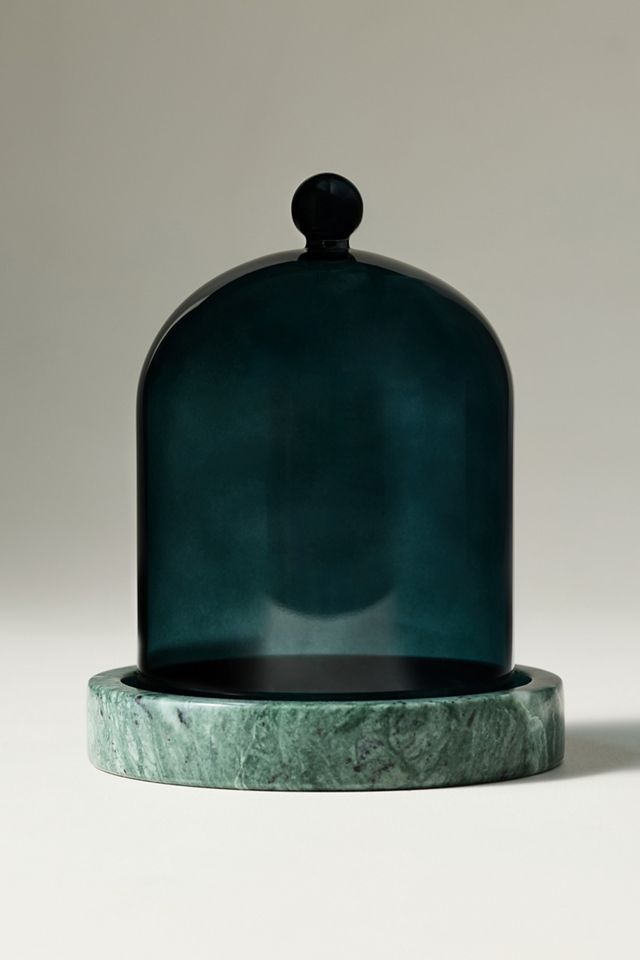 Poured New York Candle Cloche + Stone #1