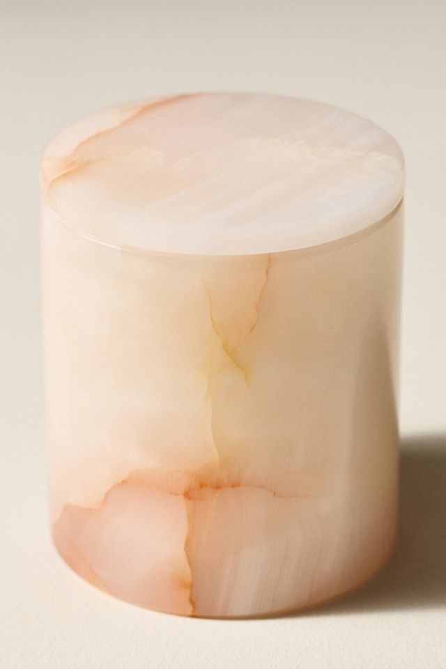 Poured New York City Fresh Bicoastal Lidded Stone Candle #2