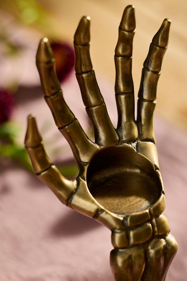 Skeleton Hand Votive Holder #2