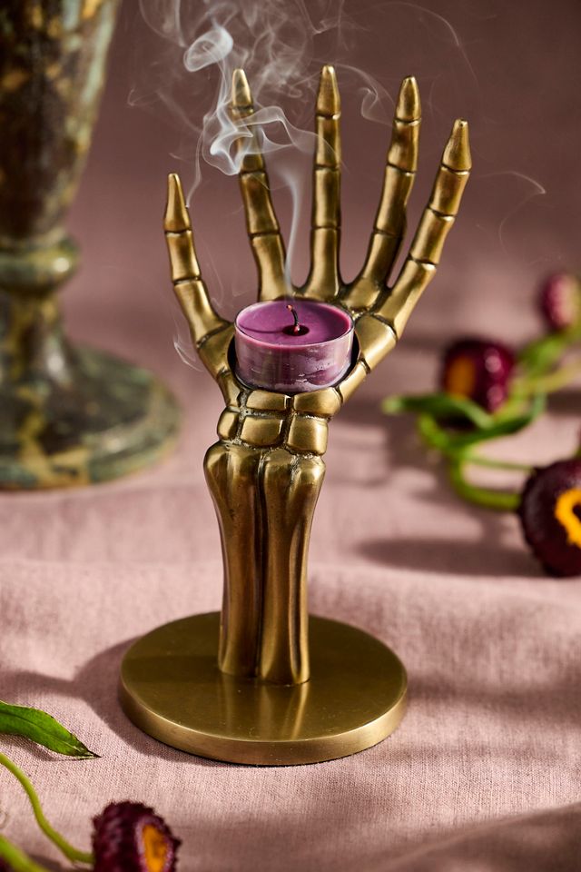 Skeleton Hand Votive Holder #3