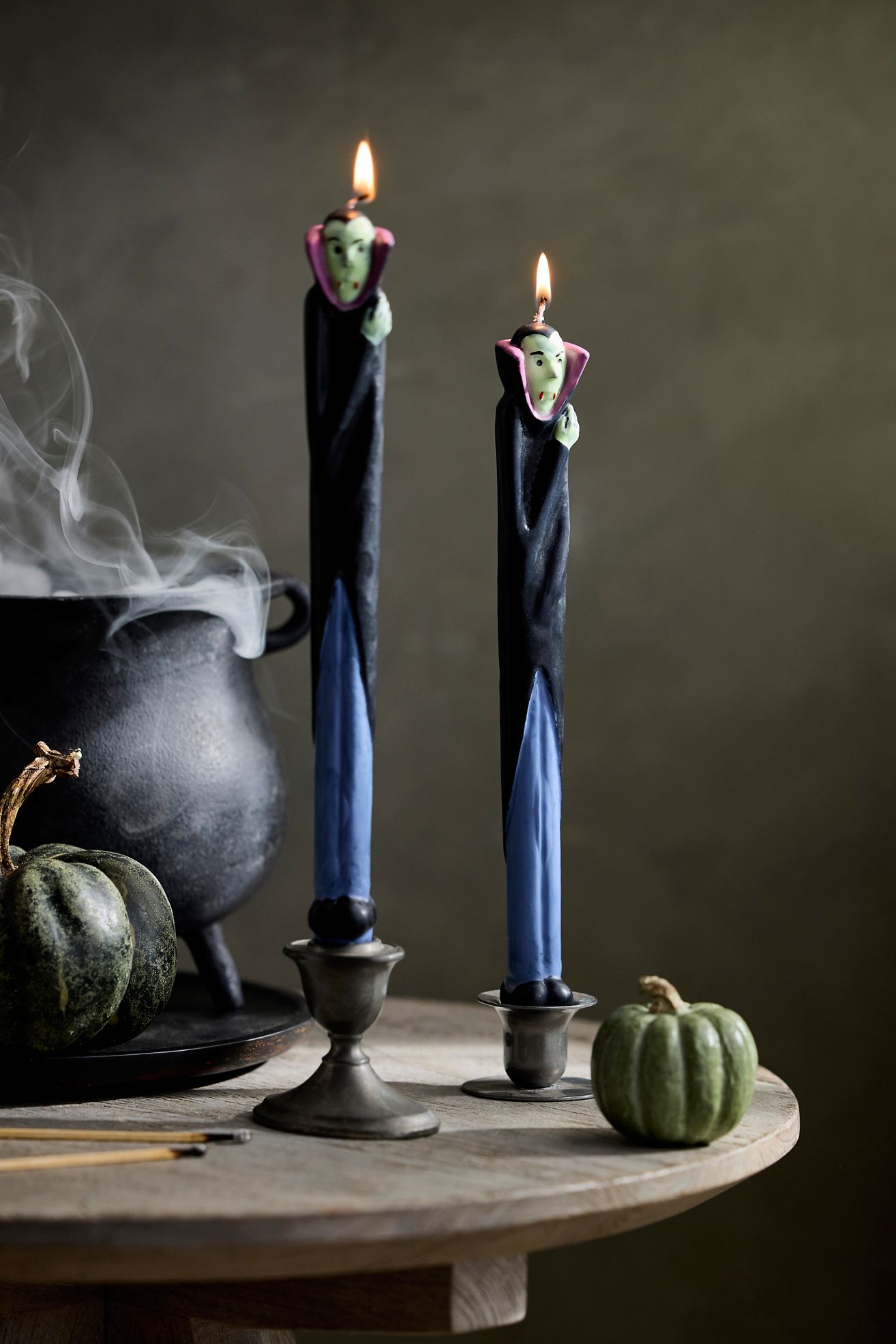 Vampire Taper Candles, Set of 2 - Vampire, S