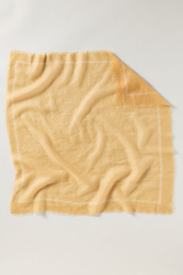 Wyeth Layla 100% Cashmere Bandana Scarf #1