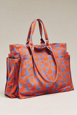 SZ Blockprints Picnic Tote Bag