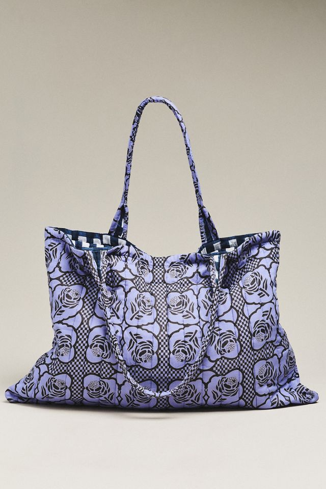 SZ Blockprints Quilt Tote Bag #1