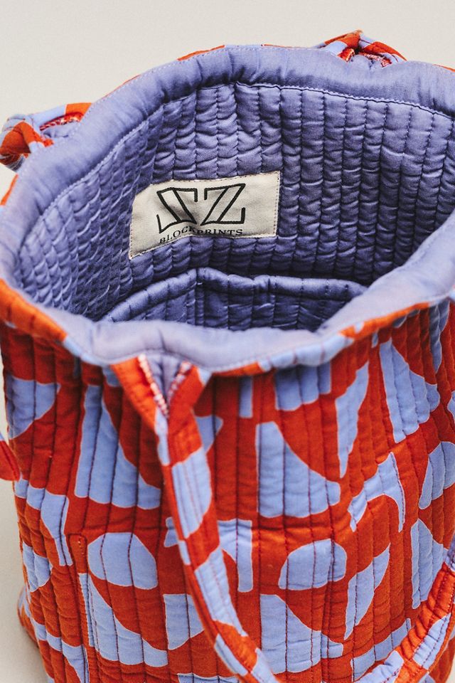 SZ Blockprints Bucket Satchel Bag #2