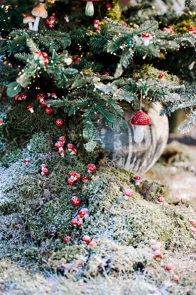 Terrain Mushroom Tie-On Ornaments, Set of 144 #1
