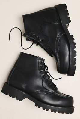 Red Wing Porter Lug Moc Toe Boots