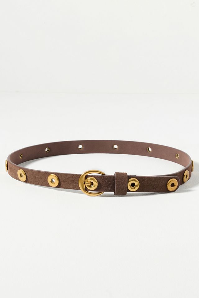 By Anthropologie Circle Studded Belt #1