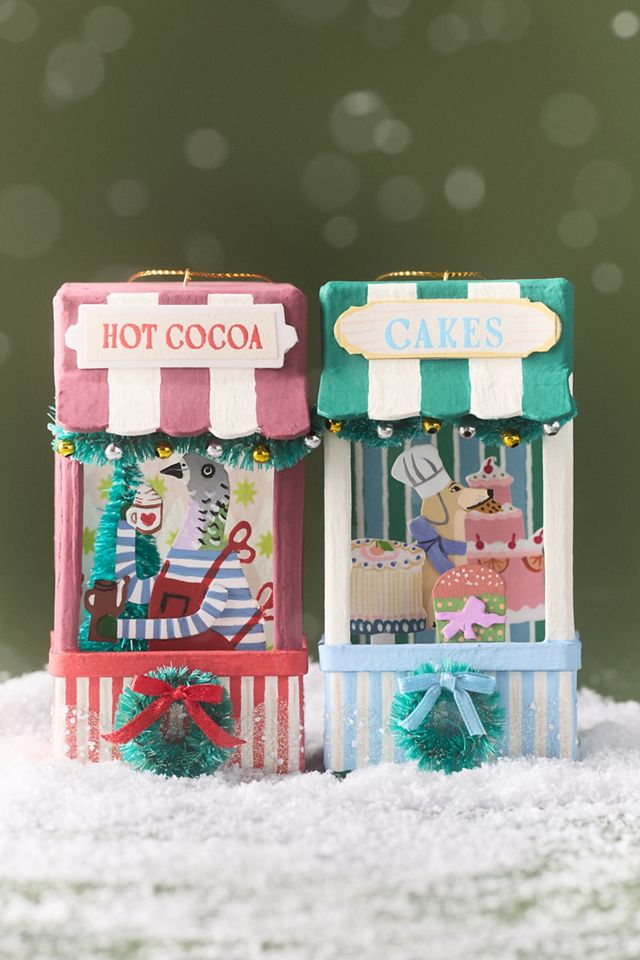 Ornamento de Puesto de Mercado Noel #1