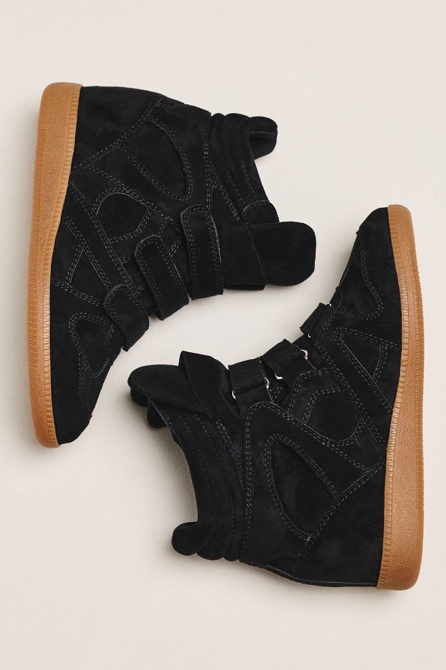 Silent D Sara High-Top Wedge Sneakers #1