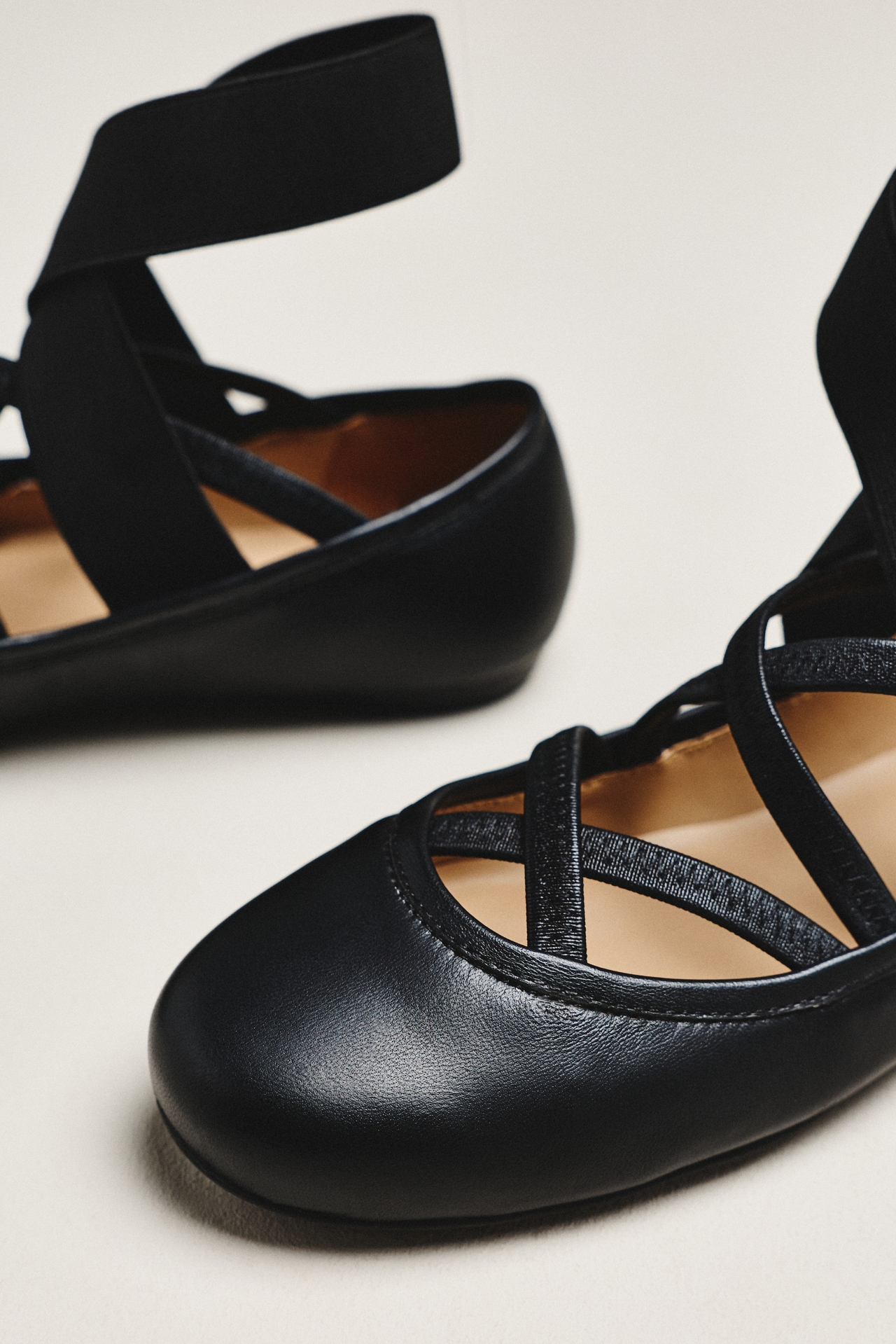 Silent D Mable Strappy Ballet Flats