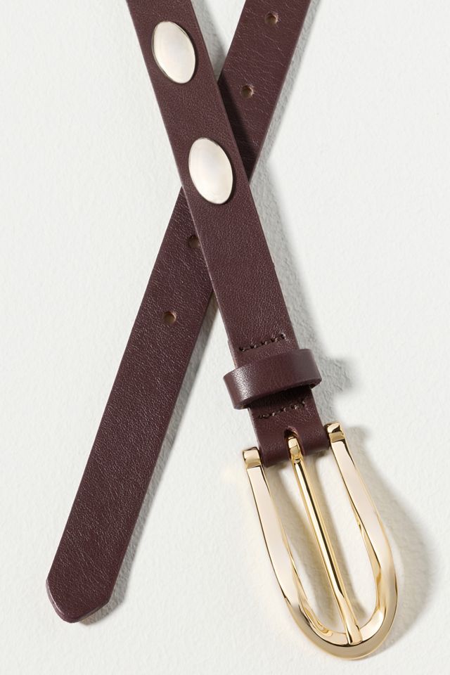 Streets Ahead Oval Studded Belt #1