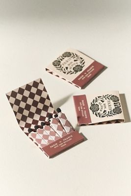 Hotel Bon Sejour Mini Matchbook, Set of 3