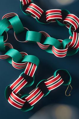 Chain Link Ribbon Garland