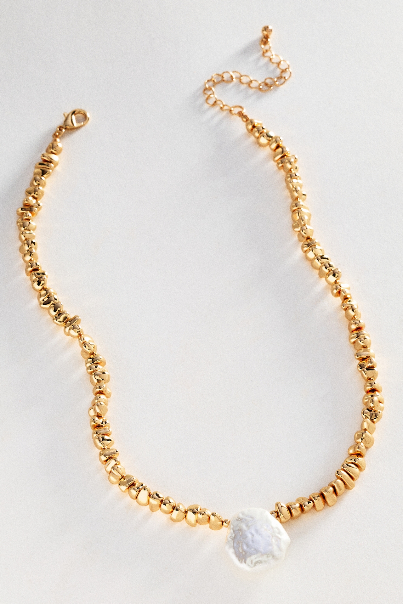 Mixed Bead Pearl Necklace