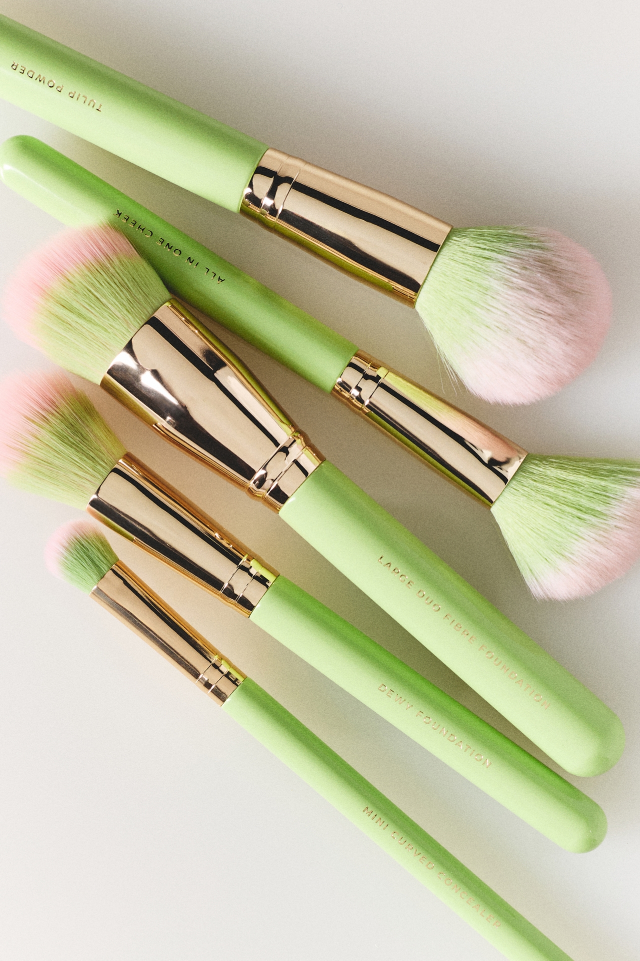 Spectrum Collections 5-Piece Matcha Makeup Brush Set