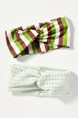 Soft Twist Headbands, Set of 2