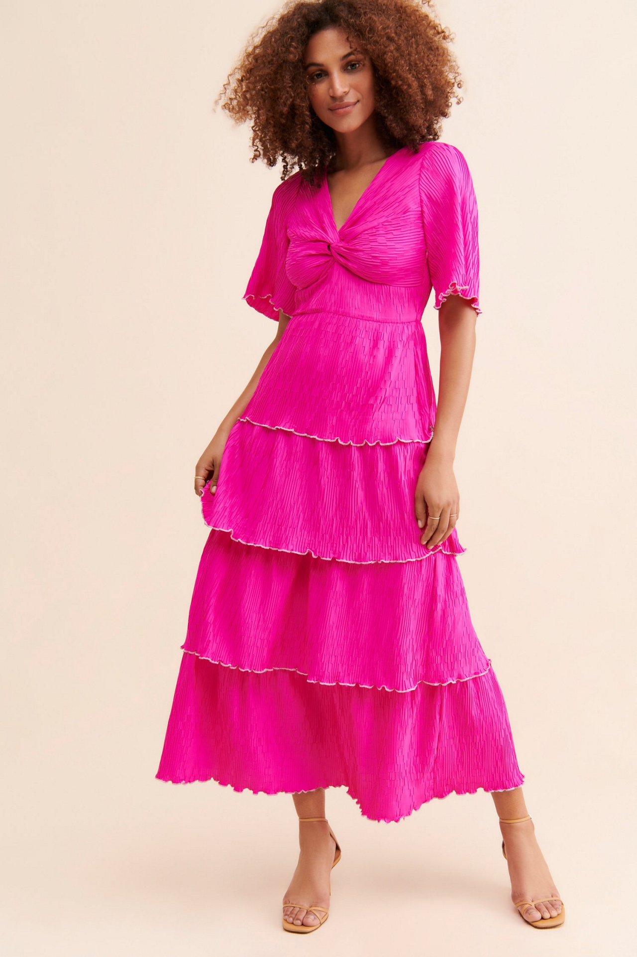 Saylor Alyx Tiered Maxi Dress