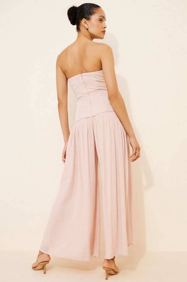 Line + Dot Theo Strapless Jumpsuit #1