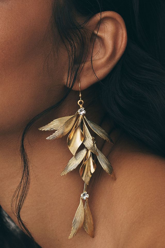 Twigs & Honey Grecian High-Drama Wing Earrings #3