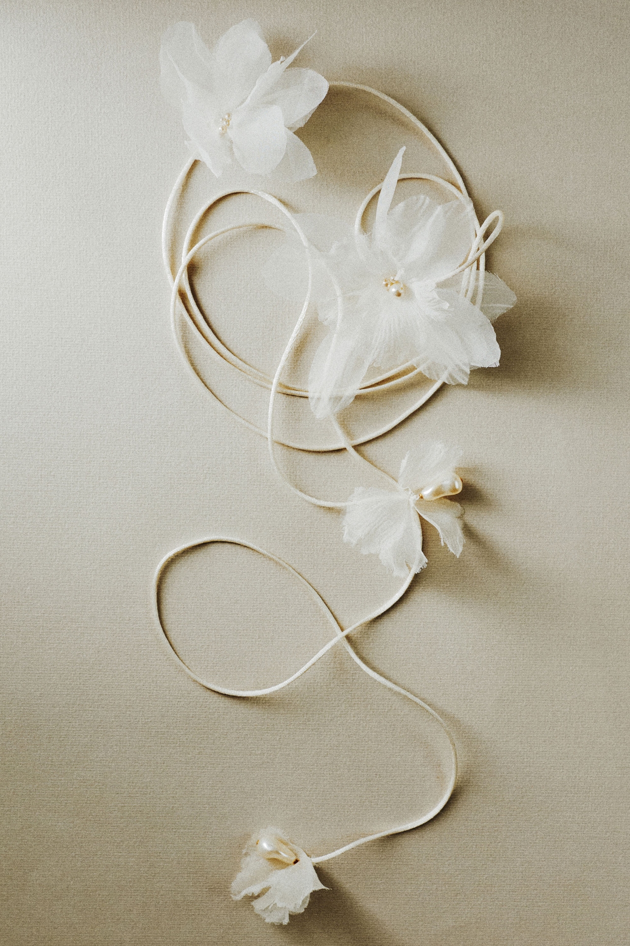 Twigs & Honey Silk Organza Magnolia Scarf Wrap
