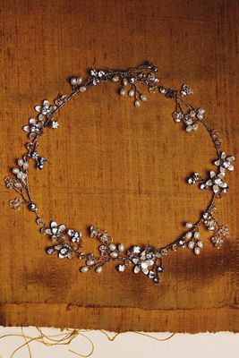 Twigs & Honey Flower Vine Pearl and Crystal Convertible Piece