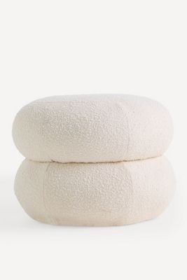 Muntz Boucle Ottoman
