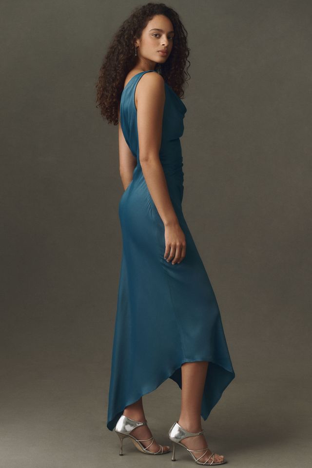 BHLDN Asymmetric Slip Dress #3
