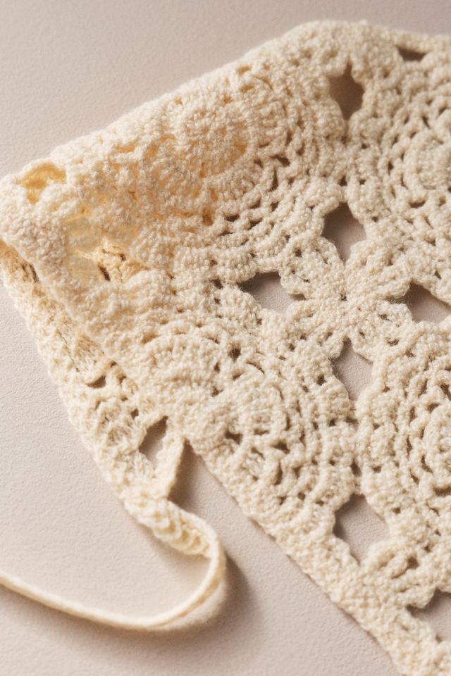 Unreal Fur Crochet Hair Scarf #3