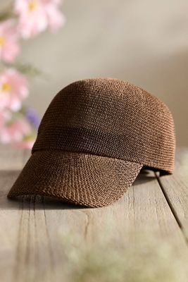 Raffia Baseball Cap