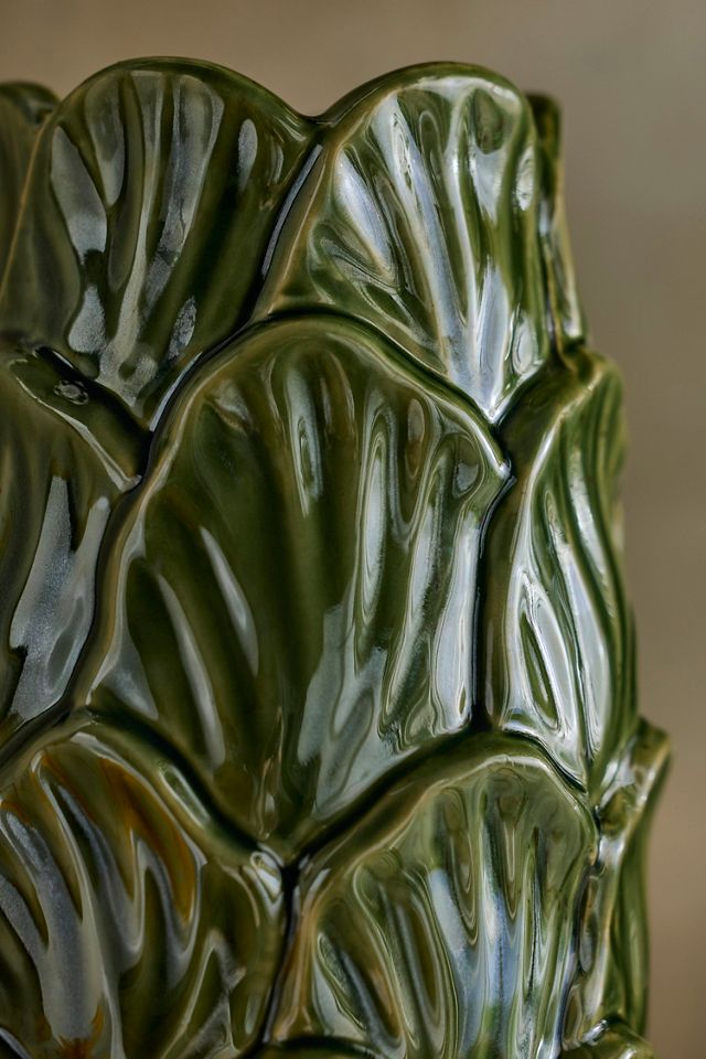 Cabbage Porcelain Vase #2