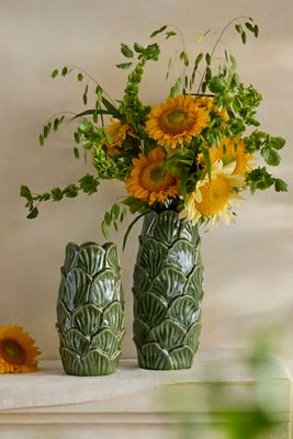Cabbage Porcelain Vase